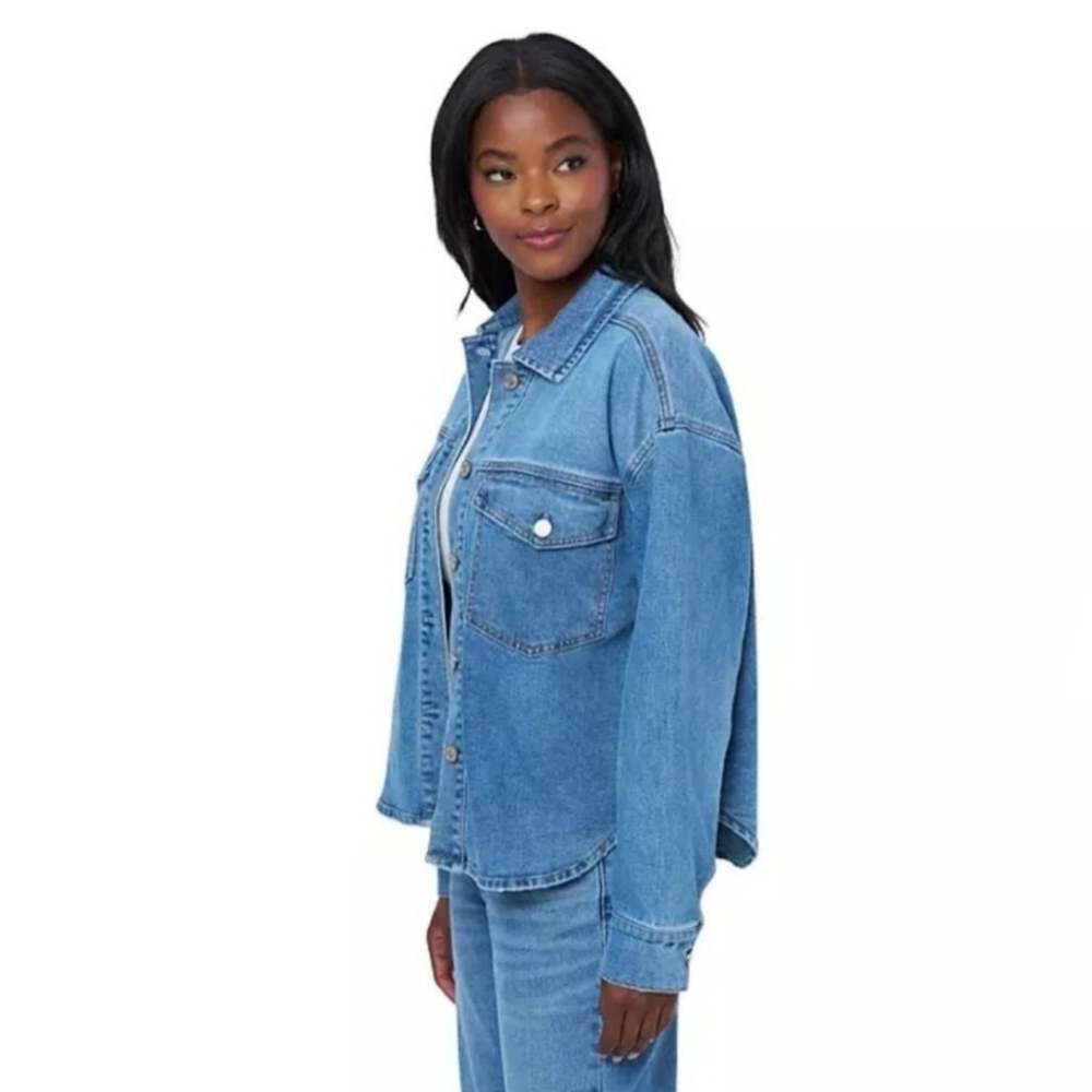 Edited by Remi Bader Denim Top - Picture 3 of 5